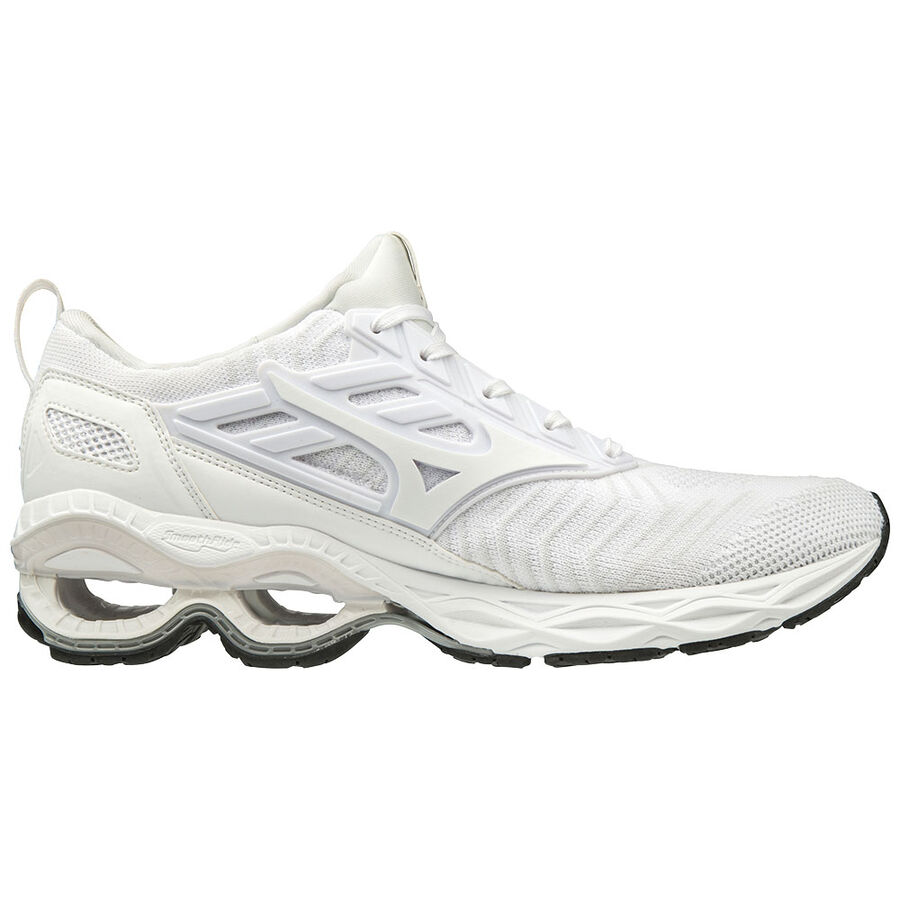 Mizuno WAVE CREATION WAVEKNIT Wht/Wht/BarelyBlue
